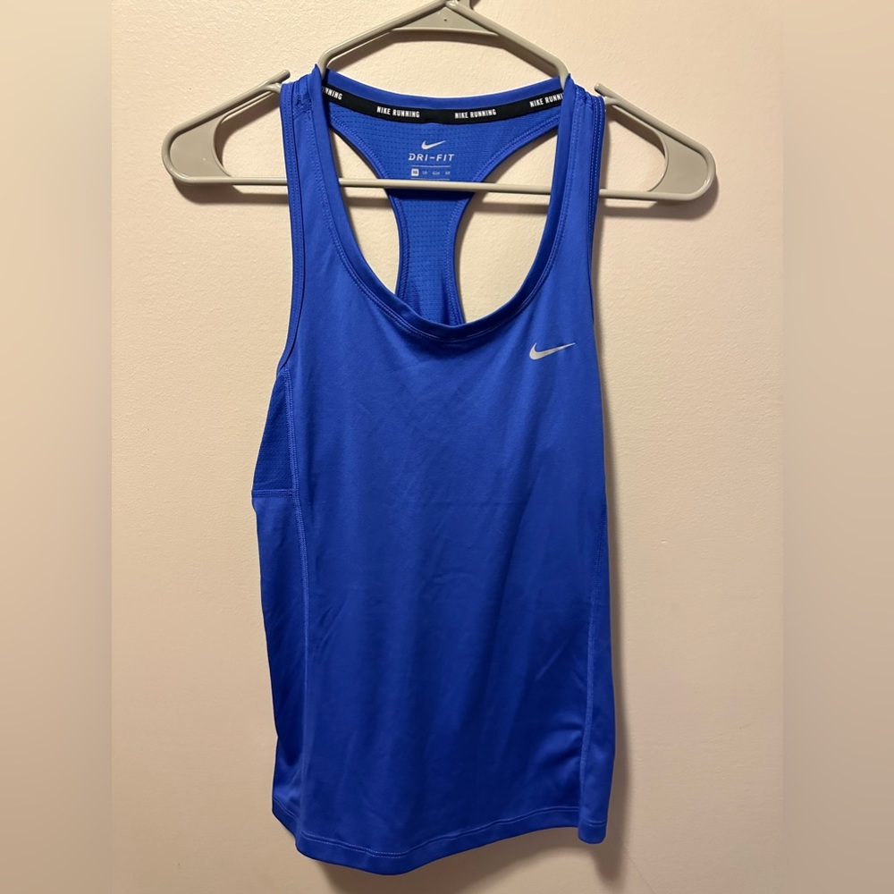 Womens Purple-Blue Nike Tank Top